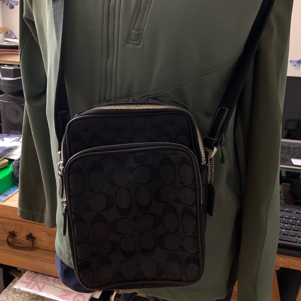 Men’s Signature CC Crossbody Bag - Picture 12 of 12